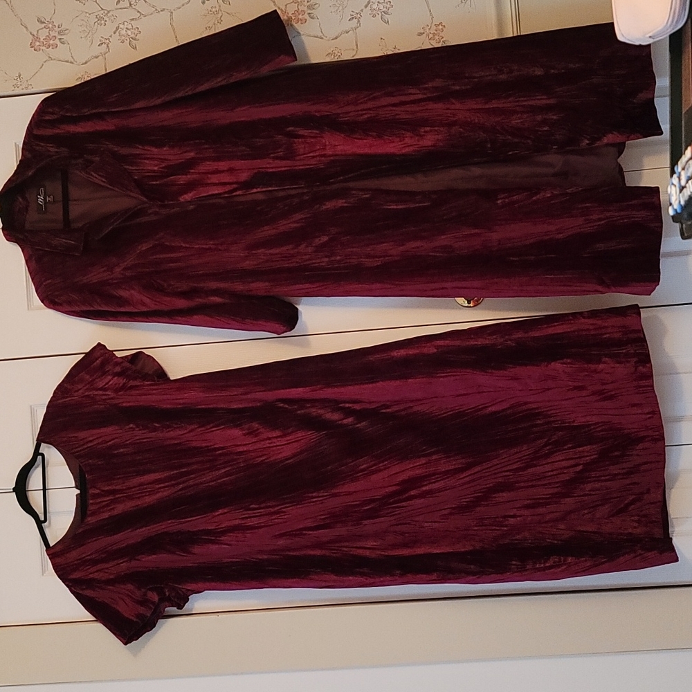 Long dress, 2 piece